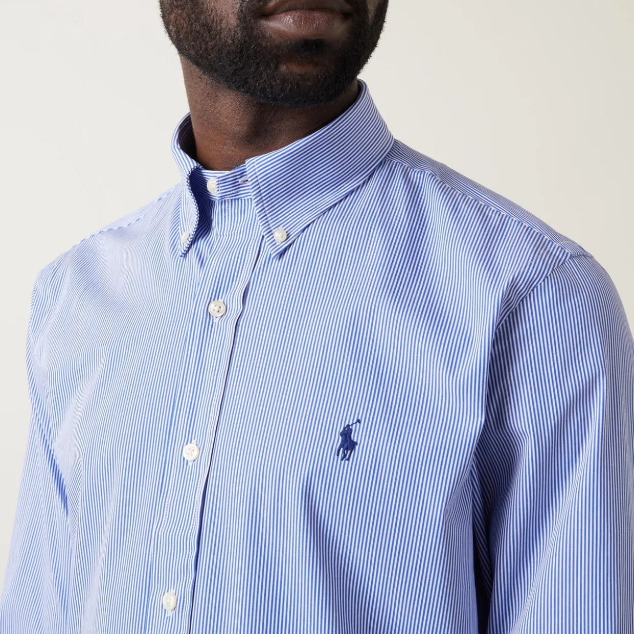 Striped Logo Shirt