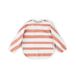 striped Sleeved Pocket Bib
