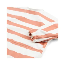 striped Sleeved Pocket Bib