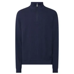 Structured Half-Zip Sweatshirt