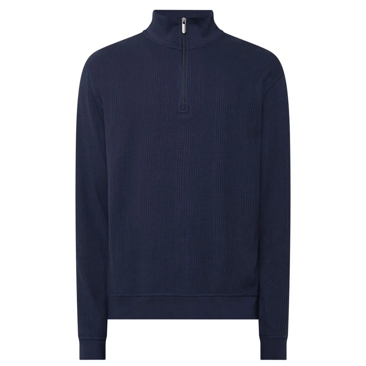 Structured Half-Zip Sweatshirt