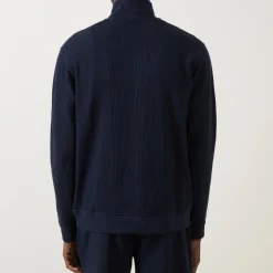 Structured Half-Zip Sweatshirt