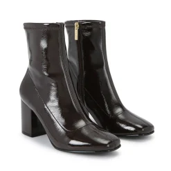 Strut Heeled Ankle Boots