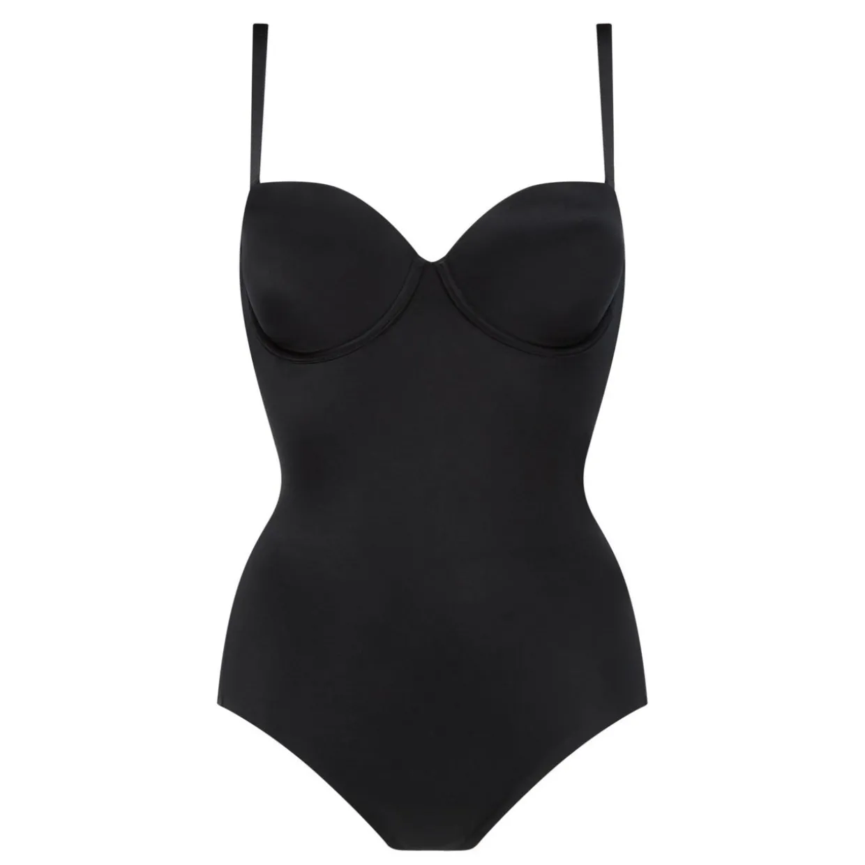 Suit Your Fancy Medium Control Strapless Cupped Brief Bodysuit