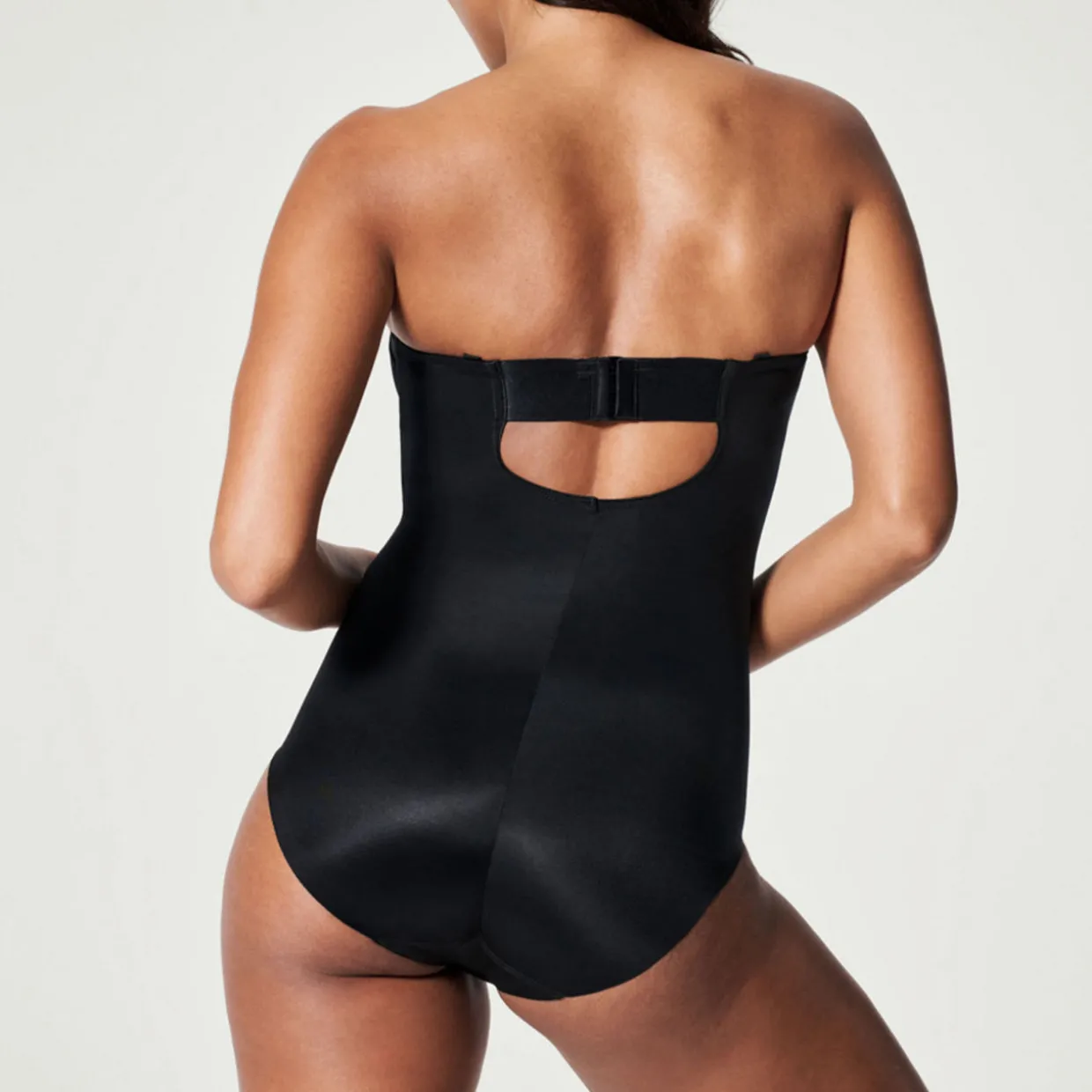 Suit Your Fancy Medium Control Strapless Cupped Brief Bodysuit