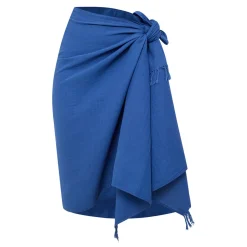 Sunset Frayed-Edge Sarong