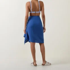 Sunset Frayed-Edge Sarong