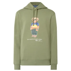 Surf Bear Logo Drawstring Hoodie