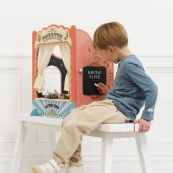 Tabletop Puppet Wooden Theatre
