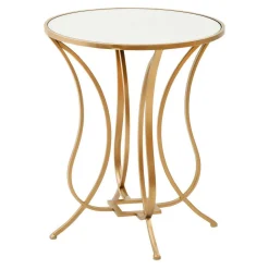 Talia Mirror Top Lamp Table