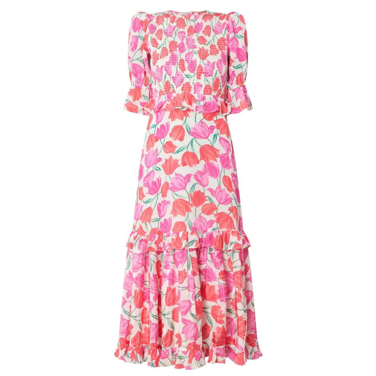Tallulah Floral Flared Dress