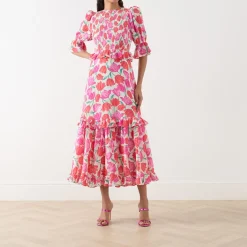 Tallulah Floral Flared Dress