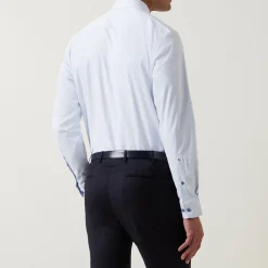 Tapered Fit Cotton-Blend Shirt
