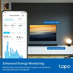 Tapo Mini Smart Wi-Fi Plug Energy Monitor