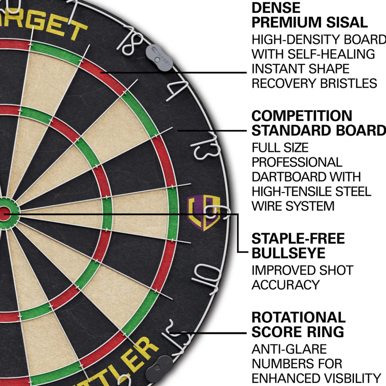 Target Darts Luke Littler Cabinet & Dartboard Set