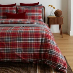 Tartan Flannel Duvet Set