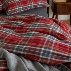 Tartan Flannel Duvet Set