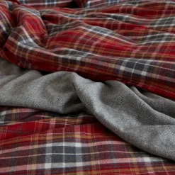 Tartan Flannel Duvet Set