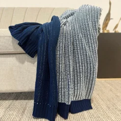 Tavira Throw Navy
