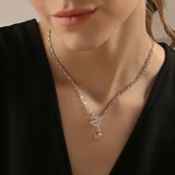 T-Bar Pendant Necklace