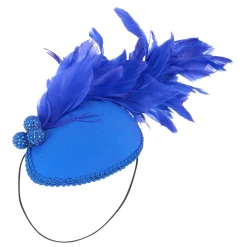 Tear Drop Feather Fascinator
