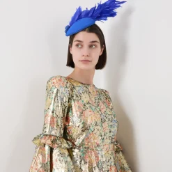 Tear Drop Feather Fascinator