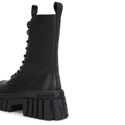 Tegan Lace-Up Two Biker Boots