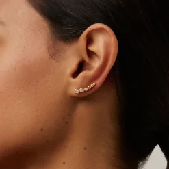 Tennis Climber Stud Earrings