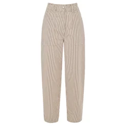 Tessa Stripe Straight Leg Trousers