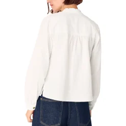 Textured Frill Blouse