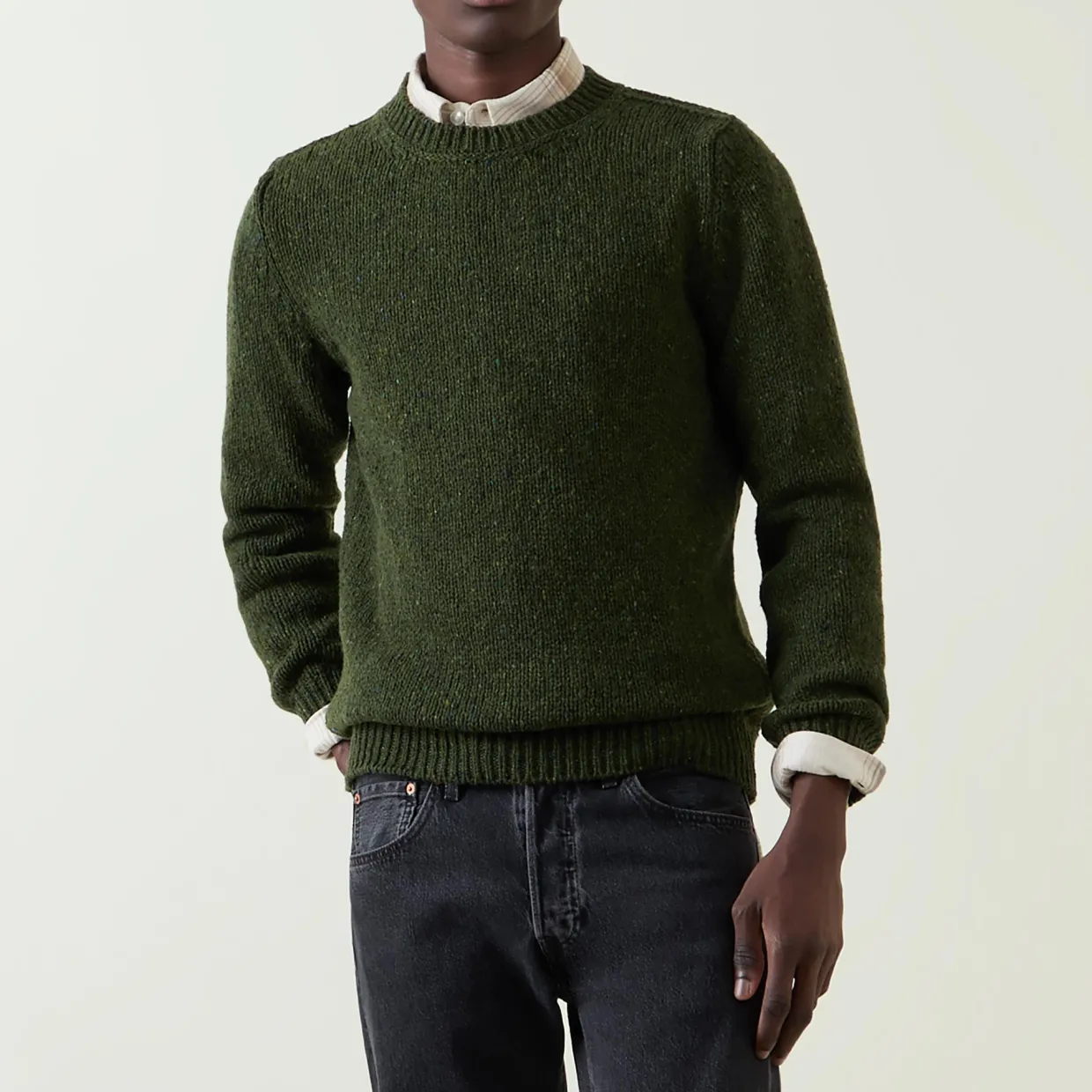Textured Knit Sweater