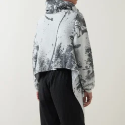 Textured Scarf Sweater