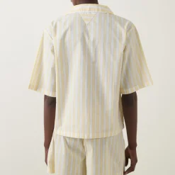 TH Logo Striped Pyjama Top