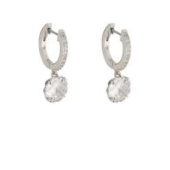 That Sparkle Mini Pavé Huggies