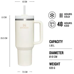 The Cream Tonal Quencher H20 FlowState™ Tumbler 1.18L