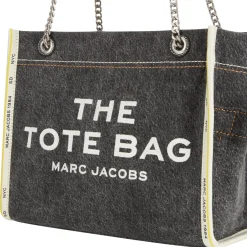 The Denim Chain Medium Tote Bag