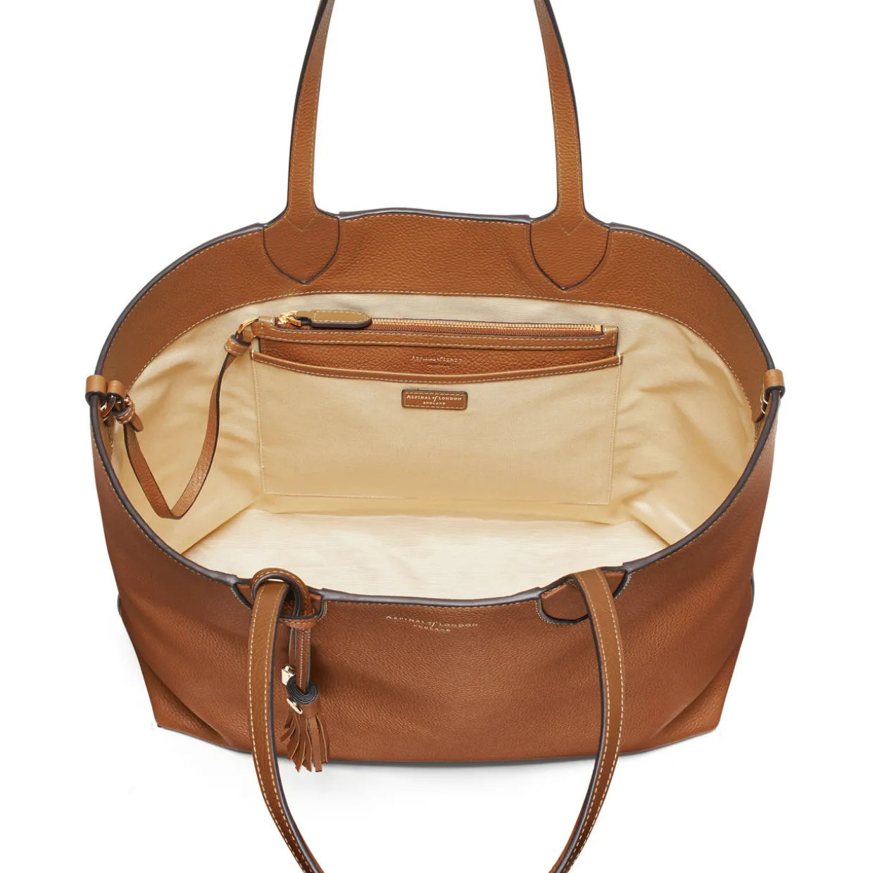 The Hudson Pebbled Leather Tote