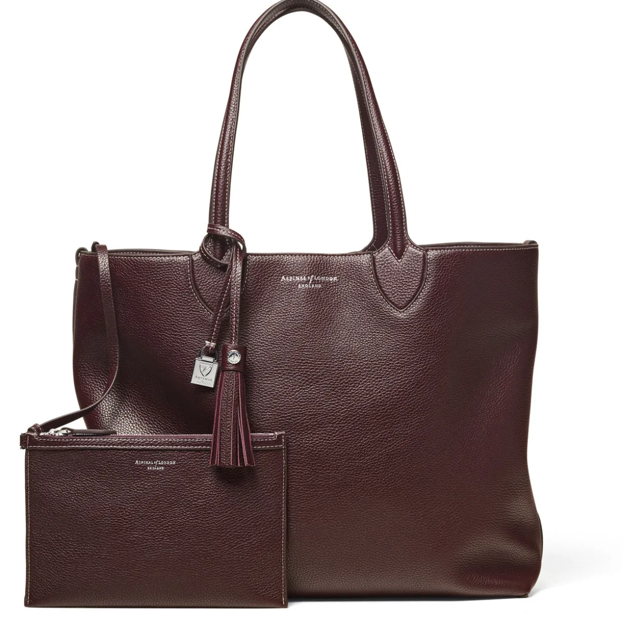 The Hudson Pebbled Leather Tote