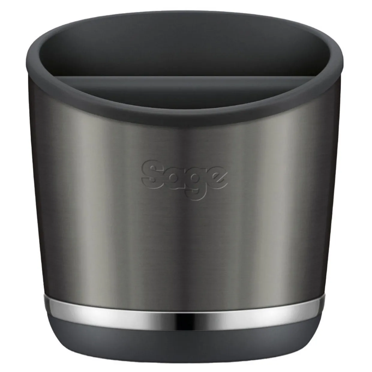 The Knock Box 20 - Black Stainless Steel