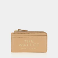 The Leather Top Zip Multi Wallet