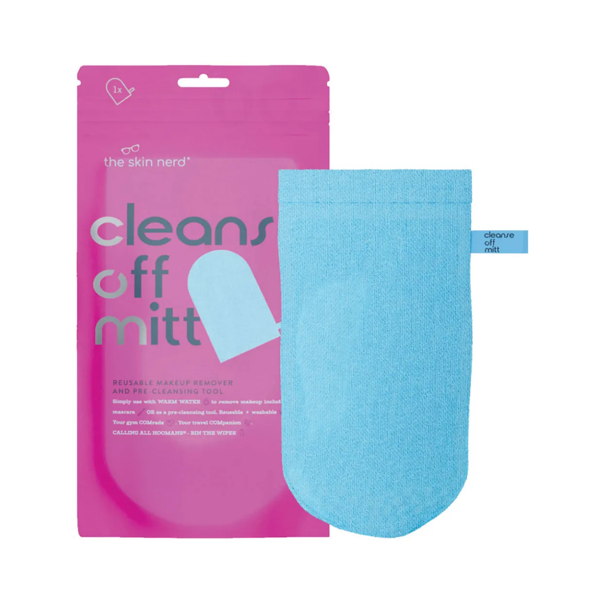 The Skin Nerd Limited Edition Cleanse Off Mitt