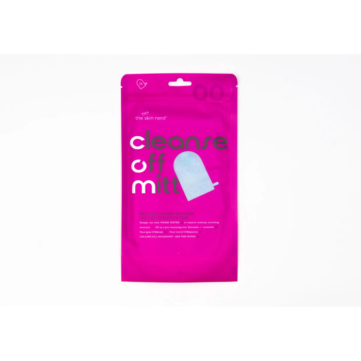 The Skin Nerd Limited Edition Cleanse Off Mitt