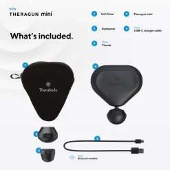 Theragun Mini Portable Percussive Therapy Massage Gun (2nd Generation)