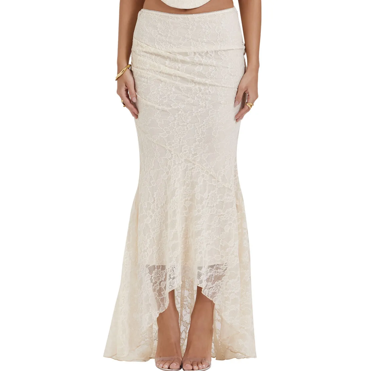 Therese Vintage Lace Skirt
