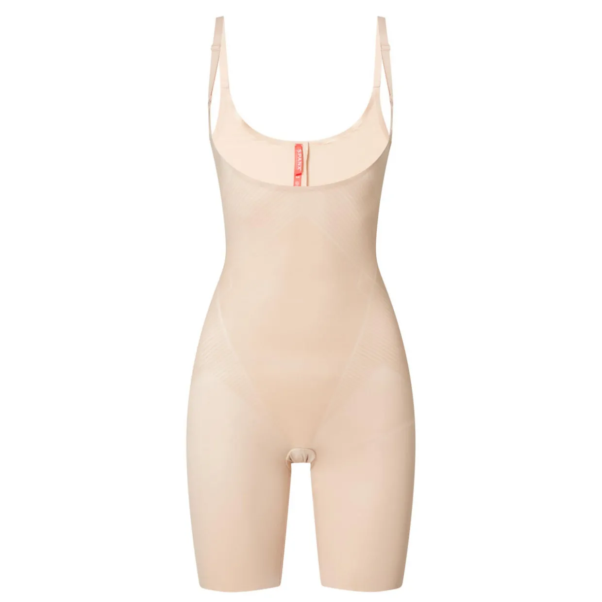 Thinstincts® 2.0 Open-Bust Mid-Thigh Bodysuit