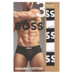 Three-Pack Boss One Logo Briefs