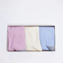 Three-Pack Knitted Socks