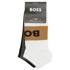 Three-Pack Logo Ankle Socks