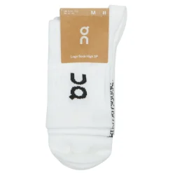 Three-Pack Run Logo High Socks