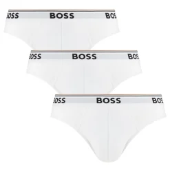 Three-Pack Solid Logo Briefs